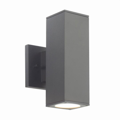 Cubix 18W 2 LED Light Outdoor Wall Mount by WAC Limited - WS-W220212-30