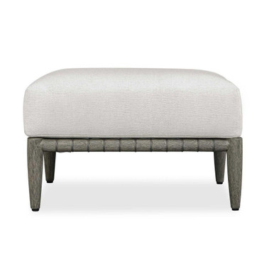 Borneo Outdoor Ottoman 16.5 Inch Tall and 25.95 Inch Wide by Uttermost - 53124