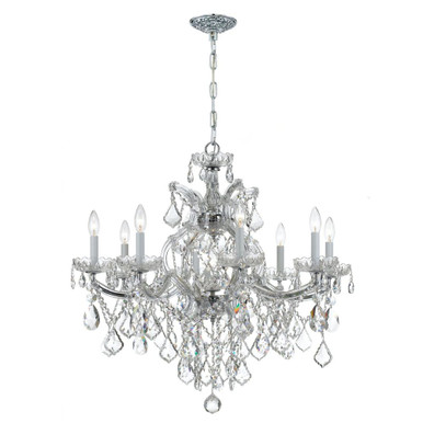 Maria Theresa 9 Light Large Chandelier by Crystorama - 4409
