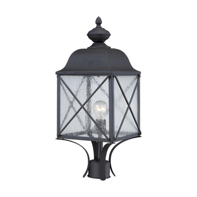 Wingate One Light Outdoor Post Lantern 9.88 x 23 Inches by Nuvo - 60/5625