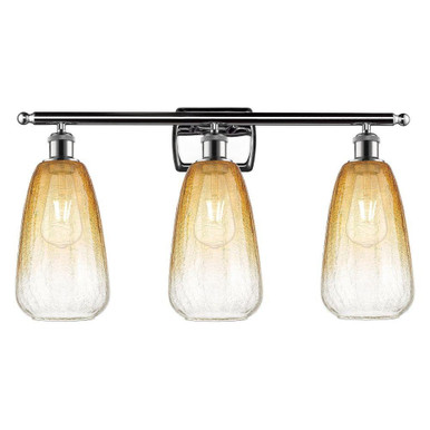 Brookhaven Almond 3 Light Bath Vanity 14 Inch X 26 Inch by Innovations - 516-3W-G480-6