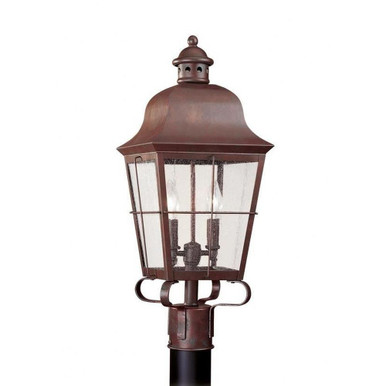 Two Light Outdoor Post Fixture 9.25 Inch by 22.75 Inch by Generation - 8262