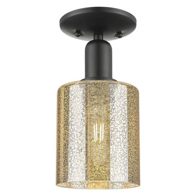 Cobbleskill 1 Light Semi Flush Mount 10.5 Inch X 5 Inch by Innovations - 716-1C-G11