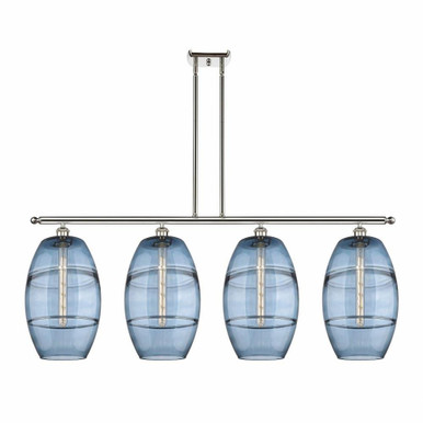 Vaz 4 Light Stem Hung Island Pendant 19 Inch Tall by Innovations - 516-4I-G557-10