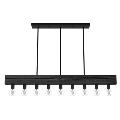 Donelson 9 Light Linear Chandelier by Hunter - 19059