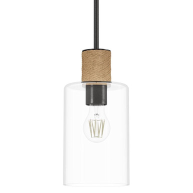 Vanning 1 Light Small Pendant 69.25 Inch Tall by Hunter Fans - 13110