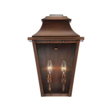 Coventry Two Light Outdoor Pocket Wall Mount by Acclaim  - 8424