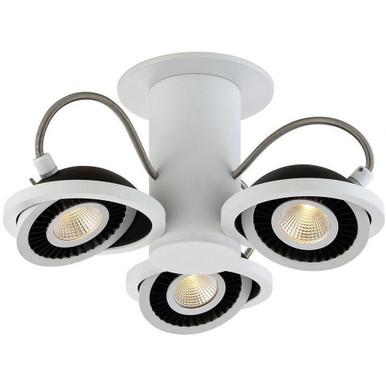 Vision 15W 3 LED 12.25 Inch Wide Flush Mount by Eurofase - 29486-014