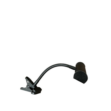 Battery Clip On 1 LED Light Wall Sconce 10 Inch Tall by House of Troy - BCLED7-BLK
