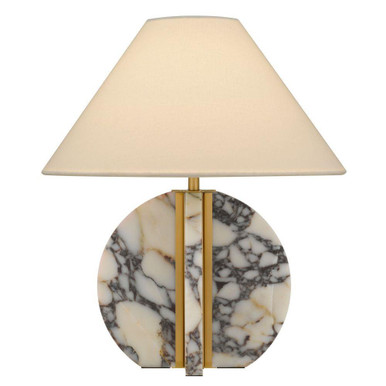 Eliana 1 Light Table Lamp 18.5 Inch Tall and 16 Inch Wide by Quoizel - ELI6218BRG