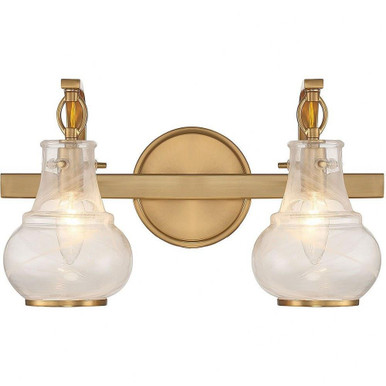 Adams 2 Light Vanity Light by Savoy House - 8-4417-2-322