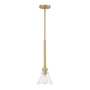 Willow Creek 1 Light Pendant 20.5 Inch X 7 Inch Wide by Designers Fountain - D204M-7P-BG
