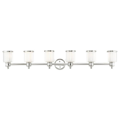 Middlebush 6 Light Vanity Light by Livex - 40216