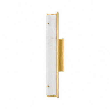 Lucio 20W 1 LED Light Wall Sconce by Hudson Valley - 9723-AGB