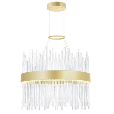 Genevieve LED Light Small Chandelier by CWI - 1063P16-169