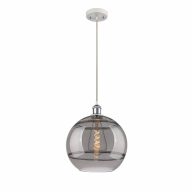 Rochester 1 Light Medium Cord Hung Pendant 13.38 Inch Tall by Innovations - 516-1P-G556-12