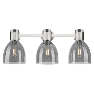 Lawton Bell 3 Light Bath Vanity 24 Inch Wide X 10 Inch Tall by Innovations - 464-3W-G464D-7