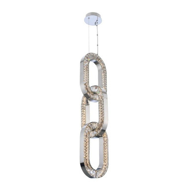 Catena LED Light Mini Foyer Chandelier by Allegri - 034350-010-FR001