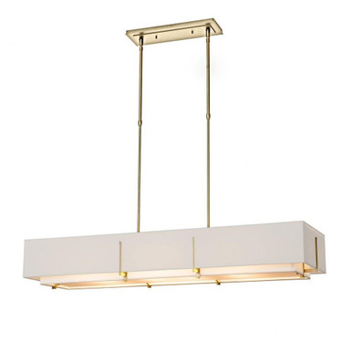 Exos 4 Light Rectangular Pendant by Hubbardton Forge - 139640