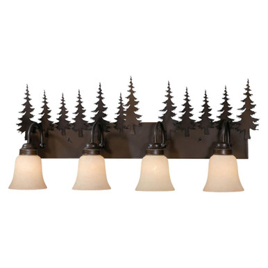 Yosemite 4 Light Vanity Light by Vaxcel - VL55504BBZ