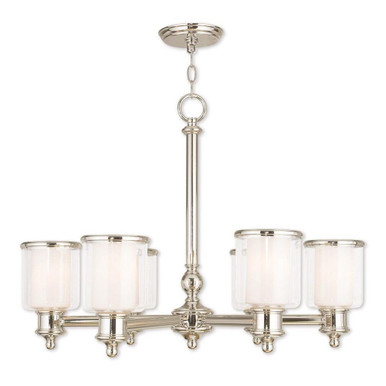 Middlebush 5 Light Medium Chandelier by Livex 40204 - 40204