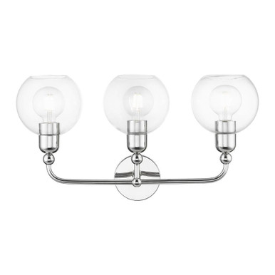 Downtown 3 Light Vanity Light by Livex - 16973