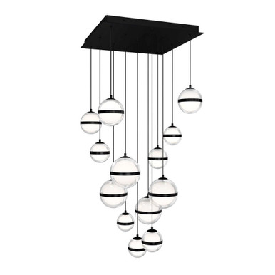 Cyllindra 128W 13 4CCT LED Pendant 6.38 Inch and 21 Inch Length by dweLED - PD-77513S
