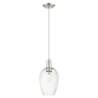 Preston 1 Light Cord Mini Pendant 6.25 Inch X 12.5 Inch Tall by Innovations - 716-1P-G457-6