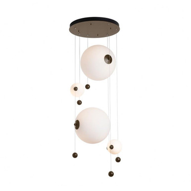 Abacus 18W 2 LED Large Round Pendant 19.8 Inch Wide by Hubbardton Forge - 139052-standard