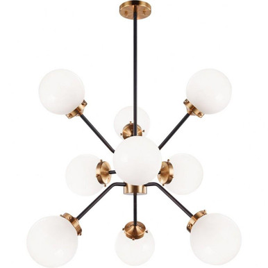 Maru 9 Light Large Chandelier by Matteo - C72309