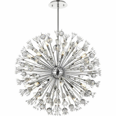 Vera 24 Light Oversized Pendant by Elegant - 2500D38