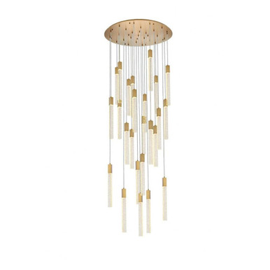 Weston 25 Light Oversized Pendant 42 Inch Length by Elegant - 2067G42