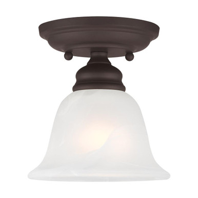 Essex 1 Light 6.25 Inch Wide Flush Mount by Livex - 1350