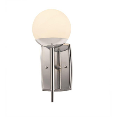 Fusion Epoch 1 Light Wall Sconce by Justice Design - FSN-8961-OPAL