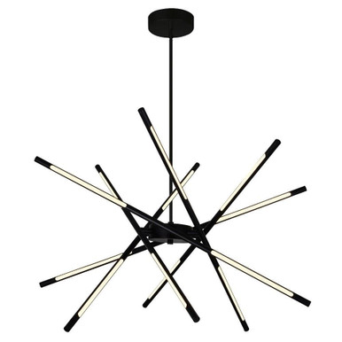 Oskil 6 LED Light Large Chandelier by CWI - 1375P31-6-101