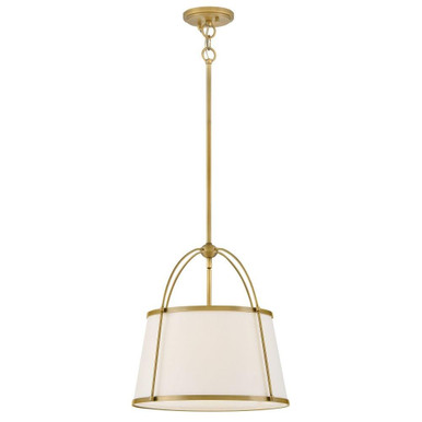 Clarke 1 LED Light Large Pendant by Hinkley 4894LDB OW - 4894LDB-OW
