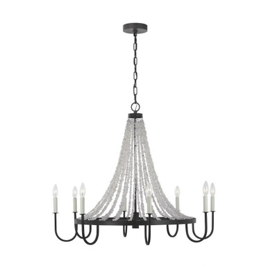 Leon 8 Light Oversized Chandelier by Visual Comfort Studio - AC1078