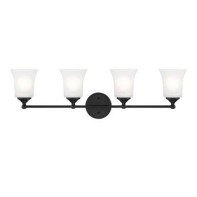 Bronson 4 Light Vanity Light by Designers Fountain - D278M-4B-BN