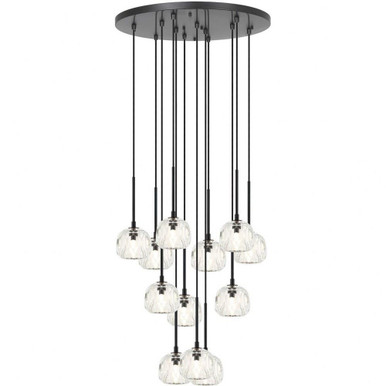 Rosa 12 Light Large Chandelier by Matteo - C61442