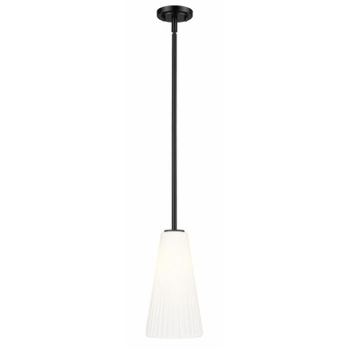Farrell 1 Light Small Pendant 13.75 Inch Tall by Z-Lite - 3043P7-ROD