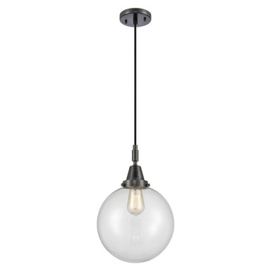Beacon 1 Light Cord Hung Mini Pendant 14.13 Inch Tall by Innovations - 447-1P-G20-10
