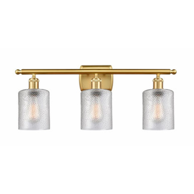 Cobbleskill 3 Light Industrial Vanity Light by Innovations - 516-3W-G11