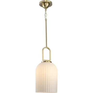 Stanza 1 Light Pendant 21 Inch Tall and 10.25 Inch Wide by Progress - P500482