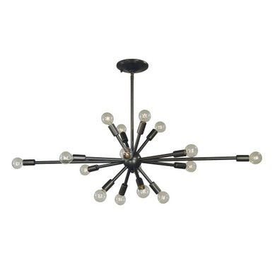 Simone 16 Light Oversized Chandelier by Framburg - 4392