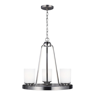Kemal 3 Light Small Chandelier by Generation Lighting - 3130703