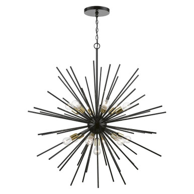 Tribeca 13 Light Oversized Foyer Chandelier by Livex - 46177-68