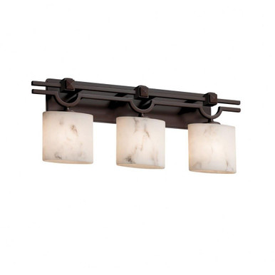 Lumenaria Argyle 3 Light Oval Shade Vanity Light by Justice Design - FAL-8503-30