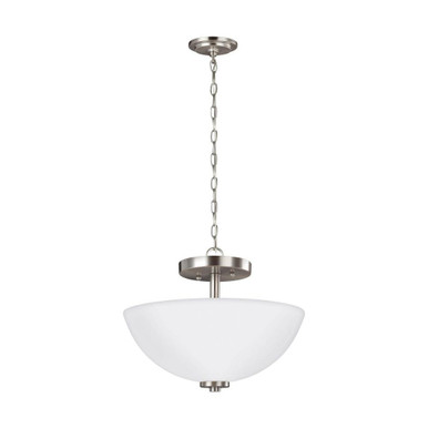 Oslo 2 Light Medium Semi Flush Mount by Generation - 77160