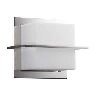 Metrix 8.2W 1 LED Wall Sconce 5.75 Inch Tall and 5.75 Inch Wide by Oxygen - 3-541