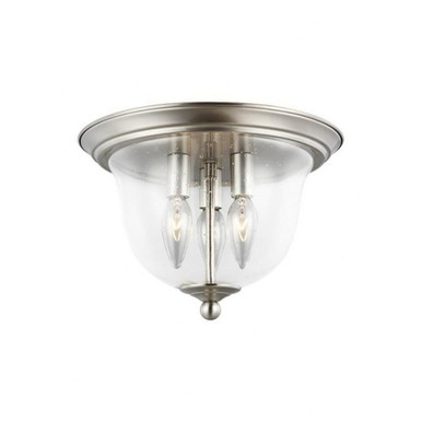 Belton 3 Light 11.25 Inch Wide Flush Mount by Generation - 7514503